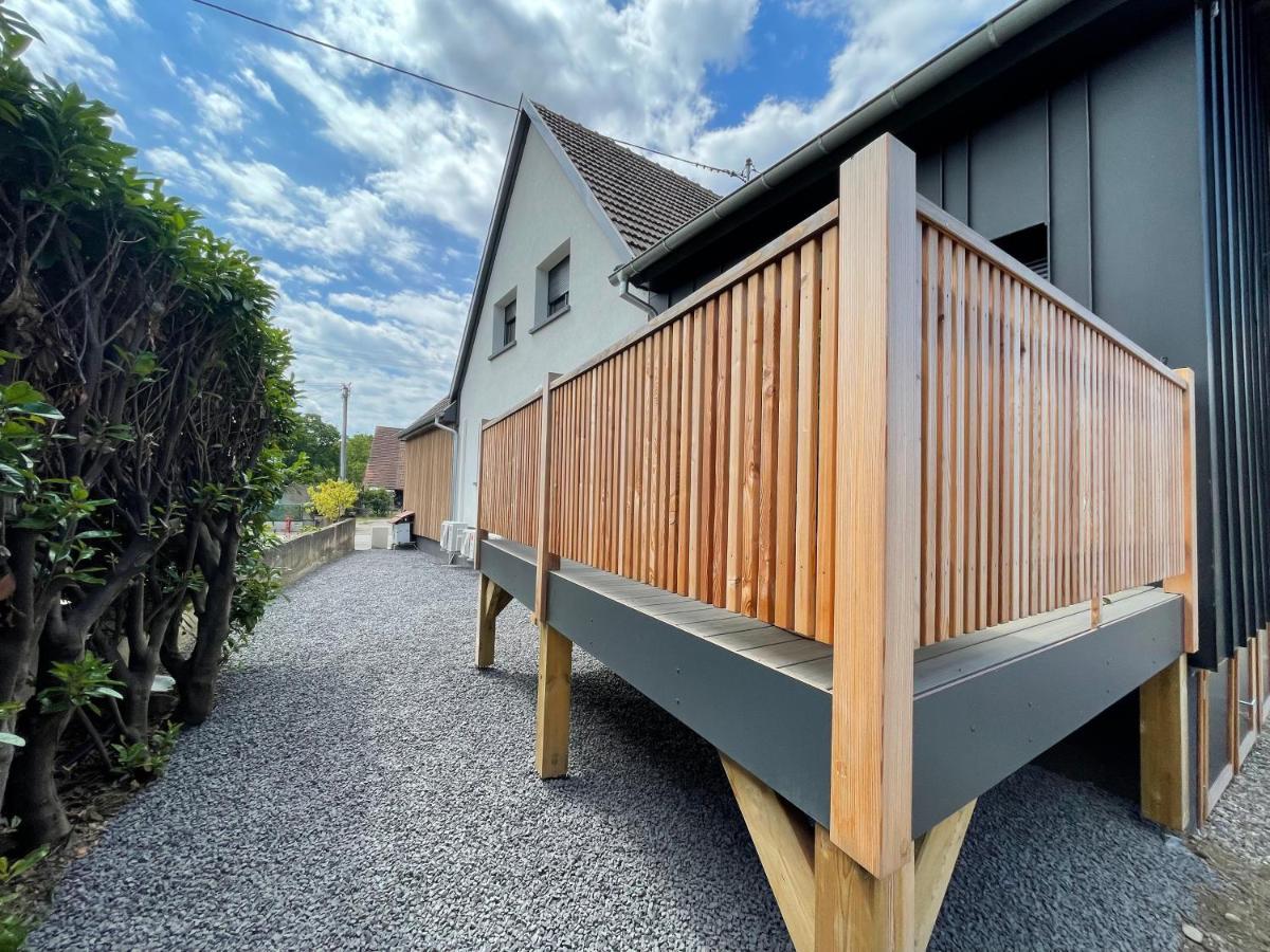 Gite Spa L'Atelier Emile - Spa Privatif - 5 Min Colmar Sainte-Croix-en-Plaine Exterior foto